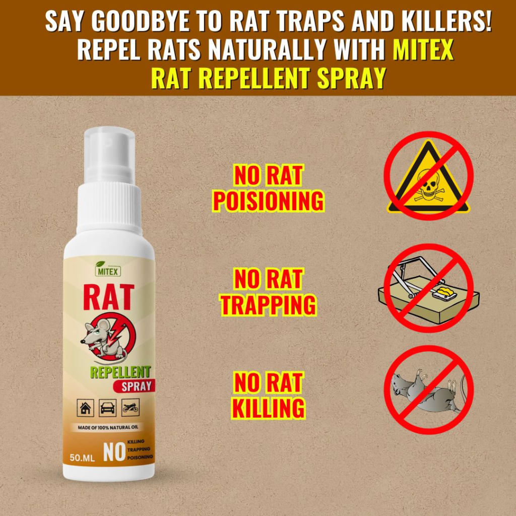 Rat Repollent Spray (Buy 1 Get 2 Free)